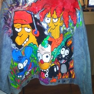 Custom hand painted jackets